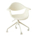 elevenpast White|White Base Vargus 32 Desk Chair - Wheels | Black or White Base CAT4197WHITEWB