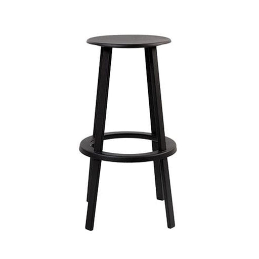 elevenpast Bar Stool Black Hayden Swivel Bar Stool CAXY368BLACK75