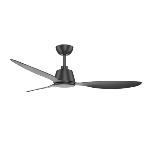 elevenpast Ceiling Fan Black DC Coastal Ceiling Fan with Remote – 132cm ABS Blades Black | White CBBABS31320REM 6009210047366