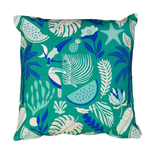 elevenpast Scatter Cushions Green Cushion Covers Summer Breeze 50cm | Blue, Sand or Green CC50SBG