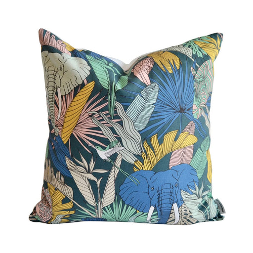 elevenpast Scatter Cushions Gunmetal Cushion Covers Wild At Heart 50cm | Sand or Gunmetal CC50WAHG