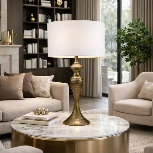 elevenpast Table Lamp Calista Metal Table Lamp - Bronze | Black