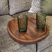 elevenpast Solid Mango Wood Sofa Tray in Black | Wallnut | Birch