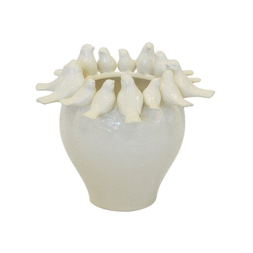 elevenpast Vases Ceramic Bird Vase CERAMICBIRDVASE
