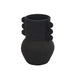 elevenpast Ceramic Chiyo Vase - Small or Large | Black