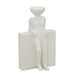 elevenpast Decor White Ceramic Standing Statue | Grey or White CERAMICSTANDINGSTATUEWHITE