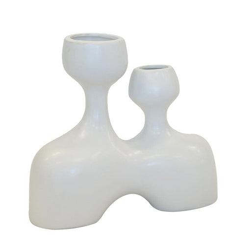 elevenpast vases Ceramic Ubu Vase White CERAMICUBUVASEWHITE