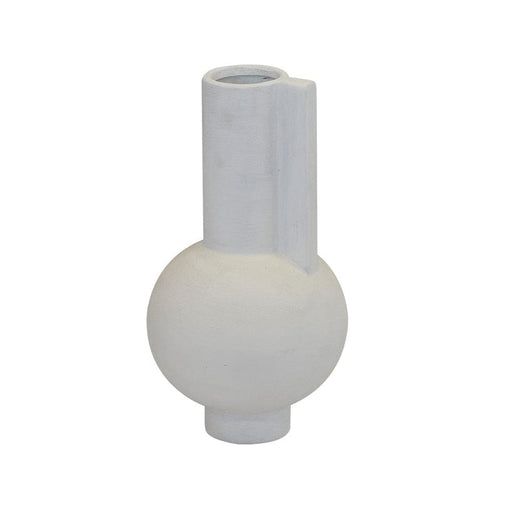 elevenpast Ceramic Yuki Vase Tall - White CERAMICYUKIVASETALL