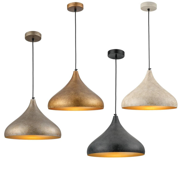 elevenpast pendant light Arden Bell Gold Inner Pendant Light - Multiple Colours