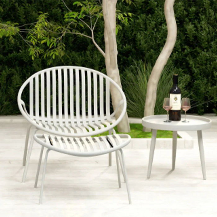 elevenpast Occasional Chair Hoop Occasional Set - Blue | Wheat Fiber