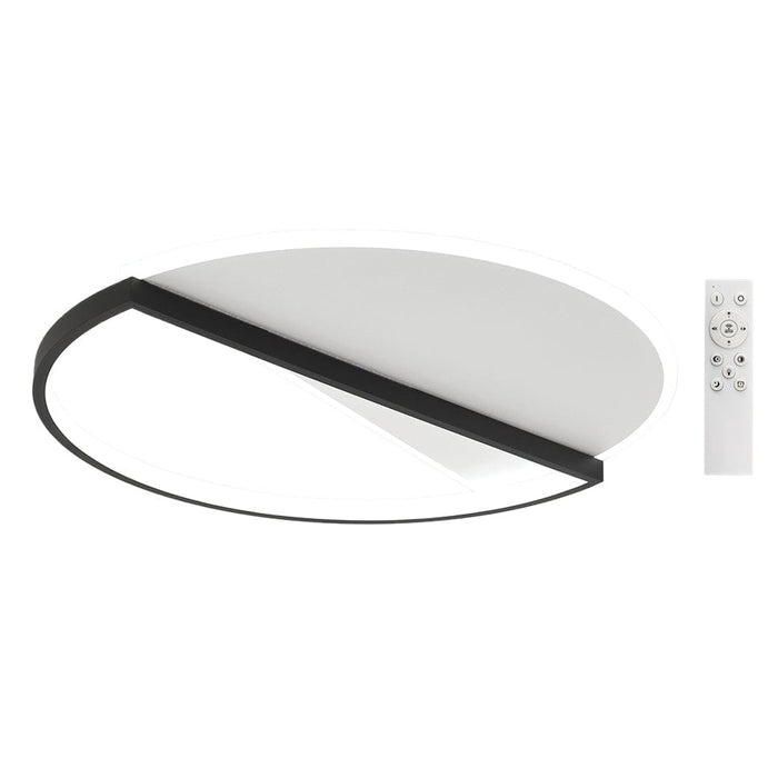 elevenpast Ceiling Light Solstice Dimmable Ceiling Light | Black and White CF278 BK/WH 6007226083781