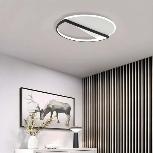 elevenpast Ceiling Light Solstice Dimmable Ceiling Light | Black and White CF278 BK/WH 6007226083781