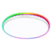 elevenpast Ceiling Light Tiana LED RGB Polycarbonate Ceiling Light Silver CF471 LED 6007226085945