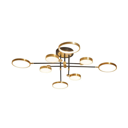 elevenpast Ceiling Light Noelle Metal LED Ceiling Light Bronze CF472/8 LED 6007226086072