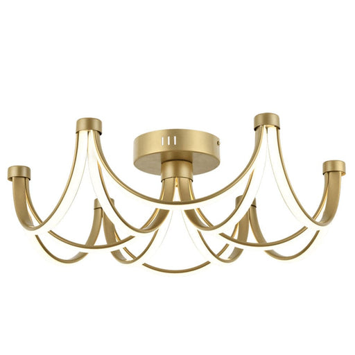elevenpast Grande Cirque Gold LED Ceiling Light CF570/6 GOLD 6007226080353