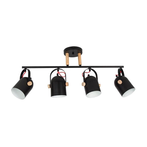 elevenpast Ceiling Light Ludolf Ceiling Light CH258/4 BLACK 633710851404