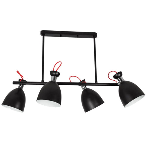 elevenpast Chandeliers Sumo Bun 4 Light CH259/4 BLACK 6007226071092