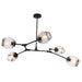 elevenpast lighting MOLECULE PENDANT 5 LIGHT BLACK CH264/5 CH264/5 BLACK 6007226071825
