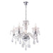 elevenpast Chandelier Polished Chrome 5-Light Crystal Chandelier CH266/5 CRYSTAL 6007226072167