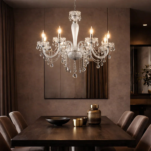 elevenpast Chandelier Carpento 8 Light Chrome Crystal Chandelier CH273 9002759391140