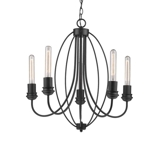 elevenpast Chandeliers Modern Chandelier Pendant CH342/5 BLACK 6007226068931