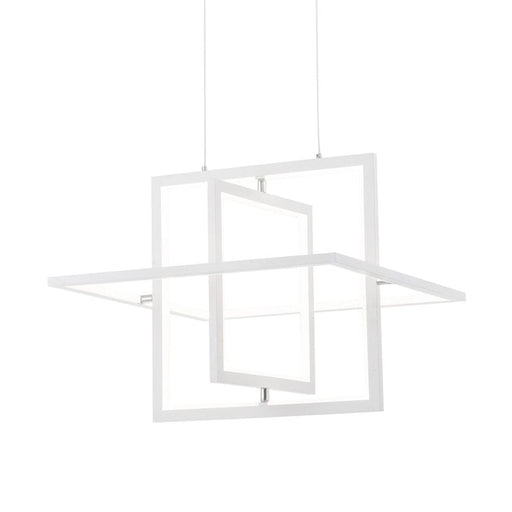 elevenpast Pendant Lights White Tia Aluminium Adjustable LED Pendant Light Black | White CH518 WHITE 6007226076530