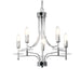 elevenpast Chandelier Cadenza 5-Light Polished Chrome Chandelier CH663/5 CHROME 6007226053609
