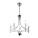 elevenpast Chandelier Cadenza 5-Light Polished Chrome Chandelier CH663/5 CHROME 6007226053609