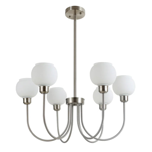 elevenpast Chandelier Lexia Satin Chrome Chandelier CH716/6 SATIN 6007226090710