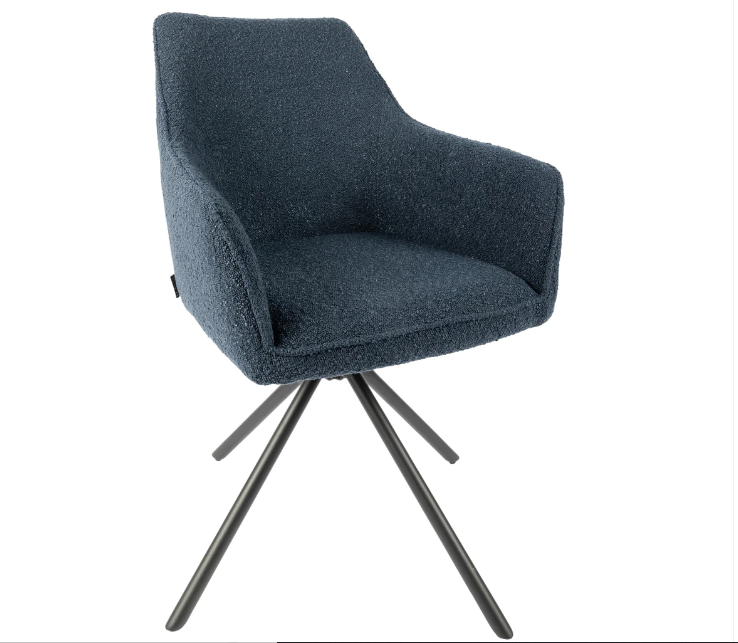 Chanel Swivel Dining Chair Four Colour Options elevenpast