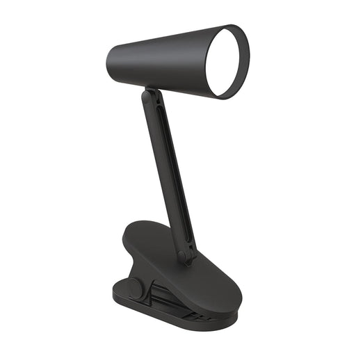 elevenpast table lamp Black Mini Rechargeable LED Clip on Table Lamp | 2 Colours CL009B