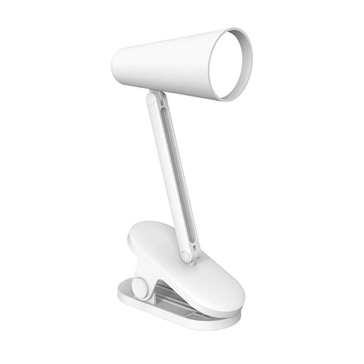 elevenpast table lamp White Mini Rechargeable LED Clip on Table Lamp | 2 Colours CL009W