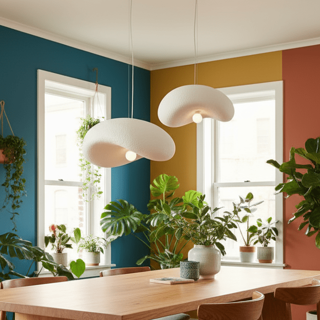 elevenpast Pendant Cloudform Black or White Pendant Light