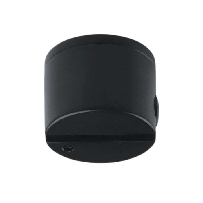 Black Connecting Base for Braided Flexible Track Light System