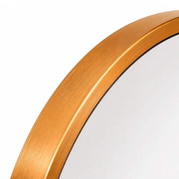 Aura Small Mirror Black | Copper