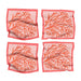 Cara Saven napkins Cara Saven Coral Club Napkins Coral Club Napkin