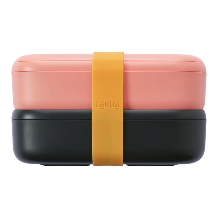 elevenpast food containers Lékué To Go Lunchbox - Green | Coral