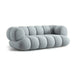 elevenpast sofa Light Grey Bubble Bouclé Two Seater Sofa - Multiple Colours CordeliaPlushTwoSeaterSofaCoco-Pewter
