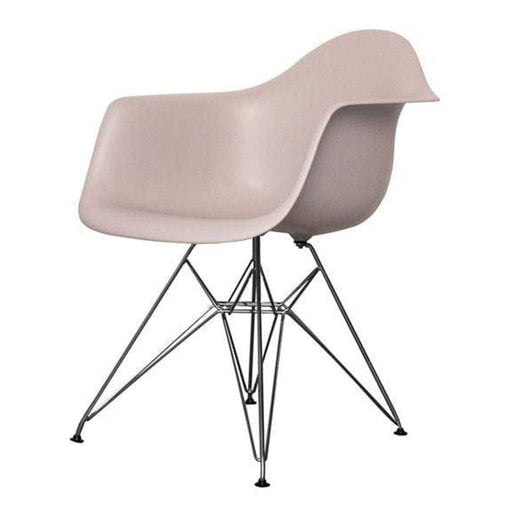elevenpast Chairs Taupe Hudson Chrome Chair CS311P