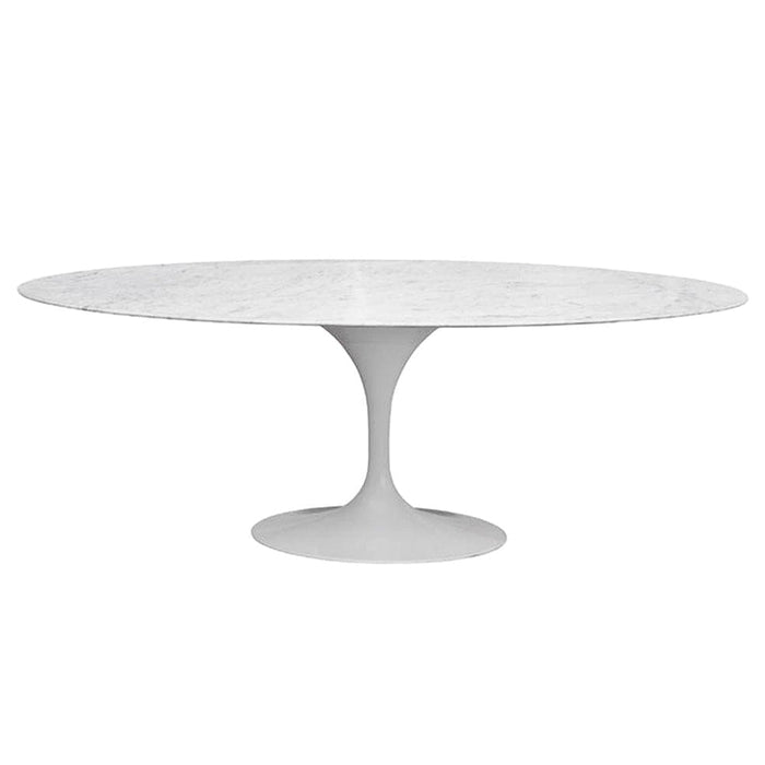 elevenpast Tables 200cm (Oval) Replica Tulip Marble Table Round | Oval cs335v
