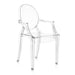 elevenpast Ghost Arm Chair CS449PCCLEAR 633710853774