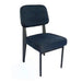 elevenpast Replica Prouve Side Chair Blue CS595SBLUE CS595SBLUEFABRI