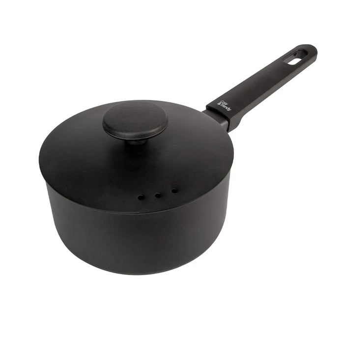 elevenpast saucepan Pan Cosy and Trendy Full Black Non-Stick Saucepan 16cm CT4776541/6
