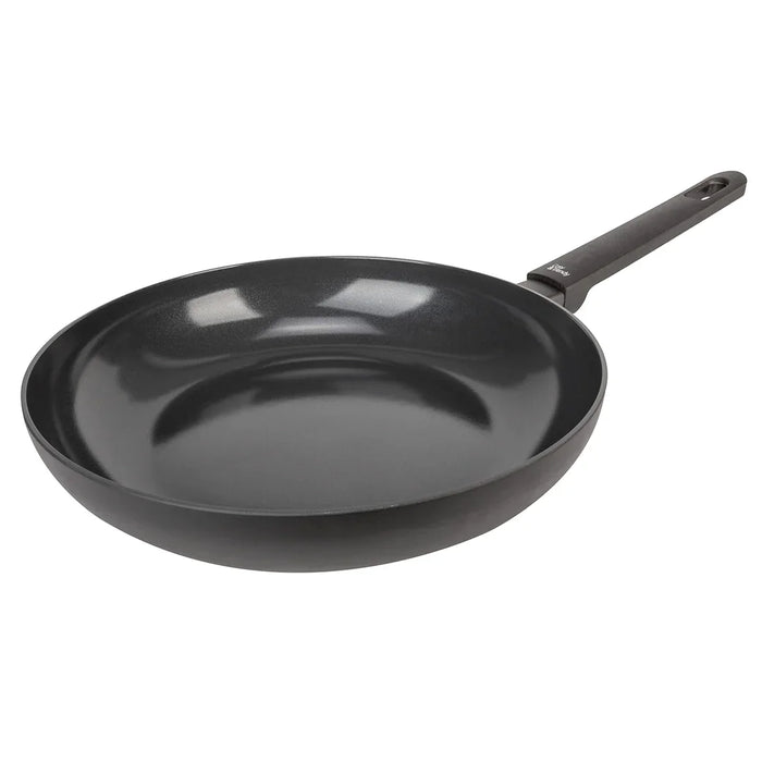 elevenpast Frying Pan 28cm Cosy aqnd Trendy Full Black Frying Pan - 24cm | 28cm | 32cm CT5239182/6