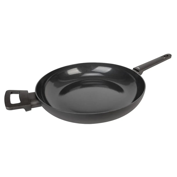 elevenpast Frying Pan 32cm Cosy aqnd Trendy Full Black Frying Pan - 24cm | 28cm | 32cm CT5449831/6