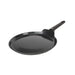 elevenpast pancake Pan Cosy and Trendy Full Black Non-Stick Pancake/Crêpe Pan 24cm CT9546900/6