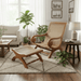elevenpast occasional chair Layla Rattan Lazy Chair and Ottoman D/3007/RAT