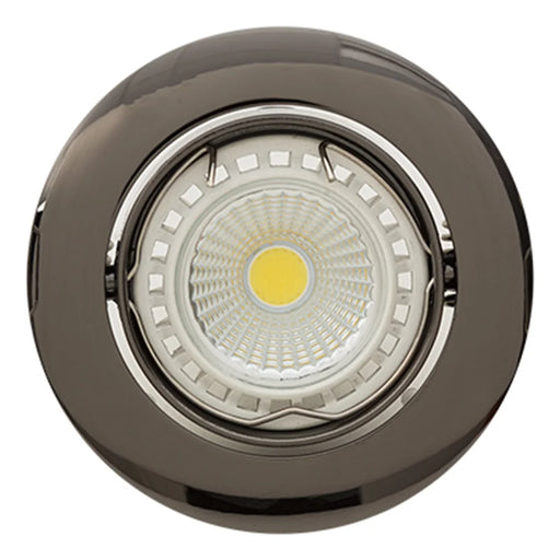 elevenpast down Light Gun Metal Tilt Curved Rim GU10 Recessed Downlight 83mm – Various Colours D62GM 6007328329916