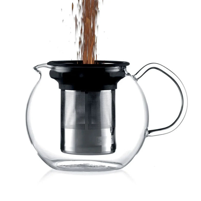 elevenpast tea maker Assam Tea Press filter -Chrome 0.5L | 1L