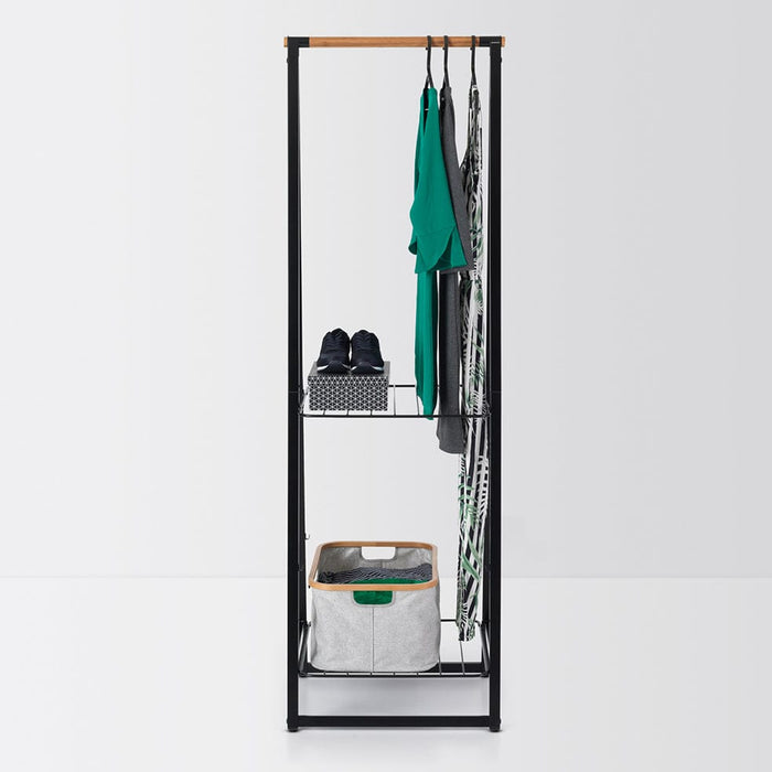 Brabantia clothing rack Linn Clothes Rack, Small - Black | White